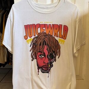 White Juice World Graphic Short Sleeve Tee